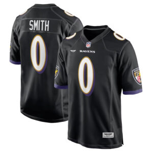 Roquan Smith Baltimore Ravens CJP Apparel Team Game Jersey - Black