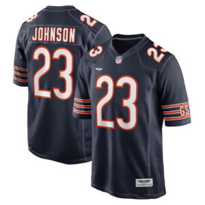 Roschon Johnson Chicago Bears CJP Apparel Team Game Jersey - Navy