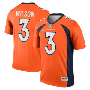 Russell Wilson Denver Broncos CJP Apparel Legend Jersey - Orange