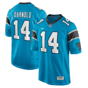 Sam Darnold Carolina Panthers CJP Apparel Game Jersey - Blue