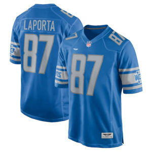 Sam Laporta Detroit Lions CJP Apparel Team Game Jersey - Blue