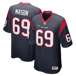 Shaq Mason Houston Texans CJP Apparel Game Player Jersey - Navy