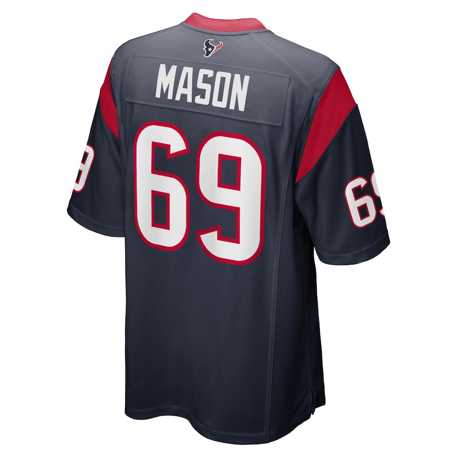 Shaq-Mason-Houston-Texans-CJP-Apparel-Game-Player-Jersey---Navy.Back-Viwe