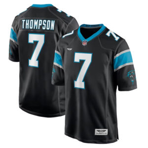 Shaq Thompson Carolina Panthers CJP Apparel Player Game Jersey - Black