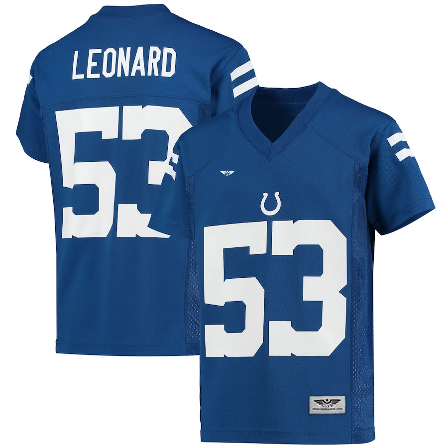 Shaquille-Leonard-Indianapolis-Colts-CJP-Apparel-New-Player-Jersey---Royal