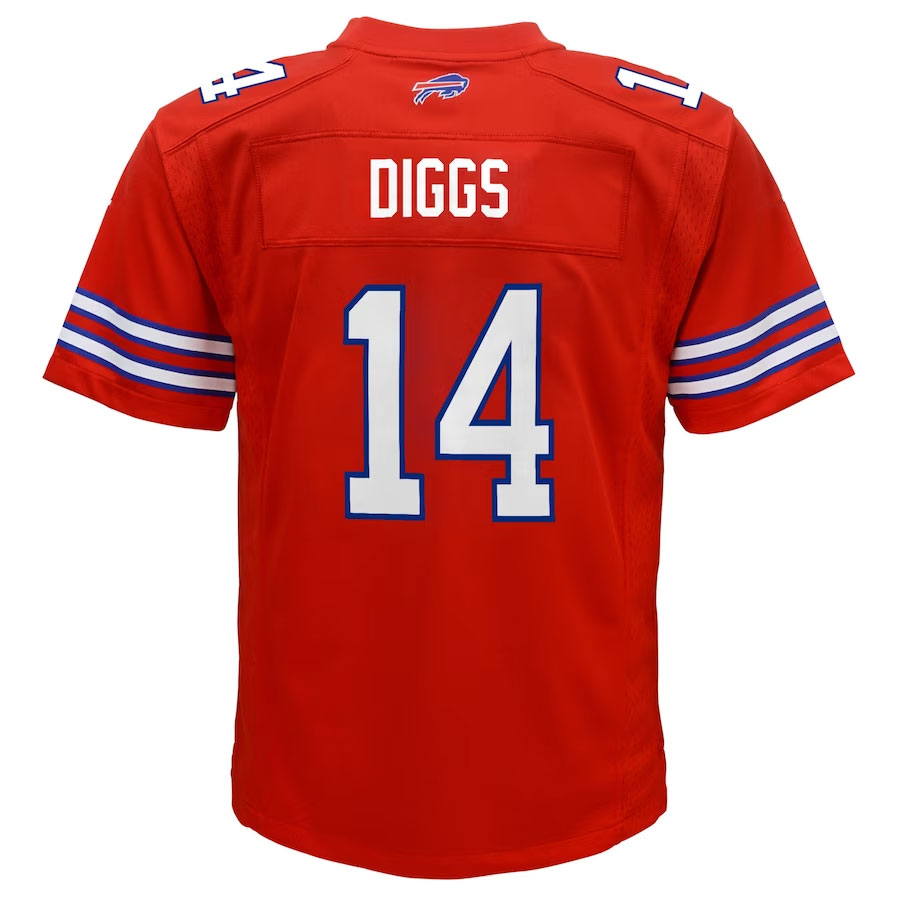 Stefon-Diggs-Buffalo-Bills-CJP-Apparel-Game-Jersey---Red.Back-Viwe