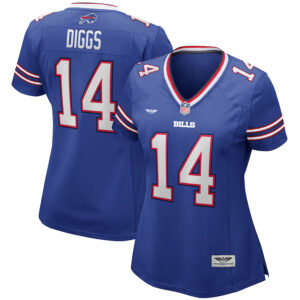 Stefon Diggs Buffalo Bills CJP Apparel Women's Player Game Jersey - Royal