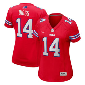 Stefon Diggs Buffalo Bills CJP Apparel Women's Player Jersey - Red