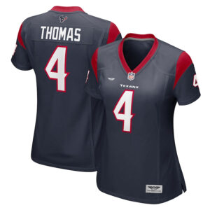 Tavierre Thomas Houston Texans CJP Apparel Women's Team Game Jersey - Navy