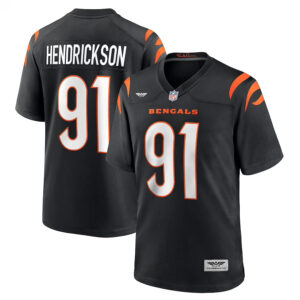 Trey Hendrickson Cincinnati Bengals  CJP Apparel Game Jersey - Black
