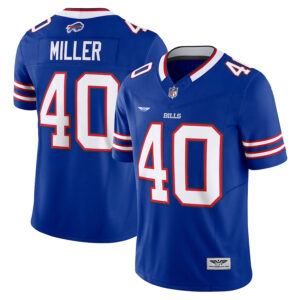 Von Miller Buffalo Bills CJP Apparel Vapor F.U.S.E. Limited Jersey - Royal