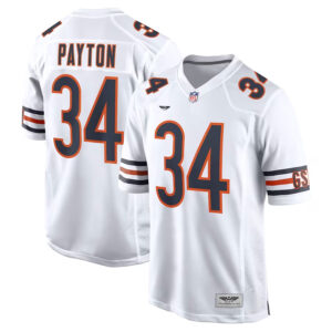 Walter Payton Chicago Bears CJP Apparel Retired Player Away Game Jersey - White