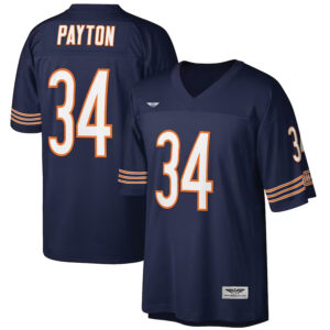 Walter Payton Chicago Bears CJP Apparel 1985 Retired Player  Jersey - Navy