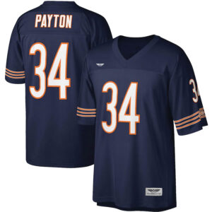 Walter Payton Chicago Bears CJP Apparel Legacy  Jersey - Navy