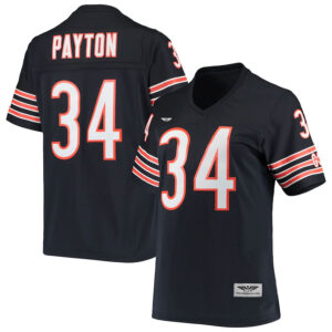 Walter Payton Chicago Bears CJP Apparel Women's 1985 Legacy  Jersey - Navy