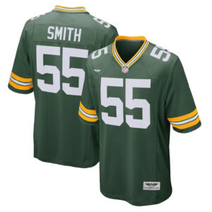 Za'Darius Smith Green Bay Packers  CJP Apparel Game Team Jersey - Green