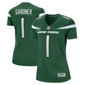 Ahmad Sauce Gardner New York Jets CJP Apparel Women's Player Jersey - Green
