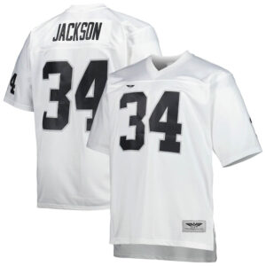 Bo Jackson Las Vegas Raiders CJP Apparel 1988 Retired Player  Jersey - White