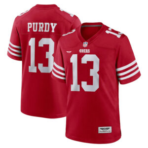 Brock Purdy San Francisco 49ers CJP Apparel Game Player Jersey - Scarlet