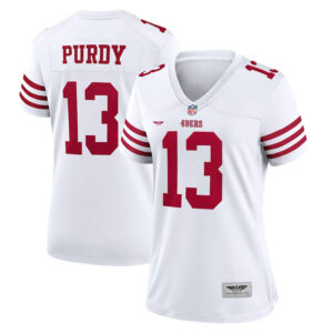 Brock Purdy San Francisco 49ers CJP Apparel Women's Game Jersey - White