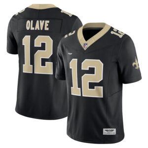 Chris Olave New Orleans Saints CJP Apparel Vapor F.U.S.E. Limited Jersey - Black