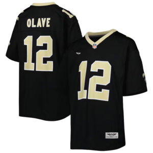 Chris Olave New Orleans Saints CJP Apparel Game Jersey - Black