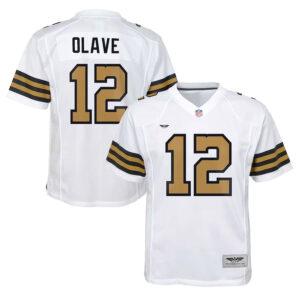 Chris Olave New Orleans Saints CJP Apparel Game Jersey - White