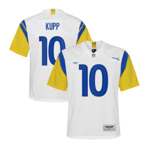 Cooper Kupp Los Angeles Rams CJP Apparel Game Jersey - White