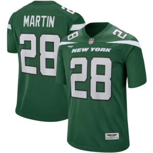 Curtis Martin New York Jets  CJP Apparel Game Retired Player Jersey - Gotham Green