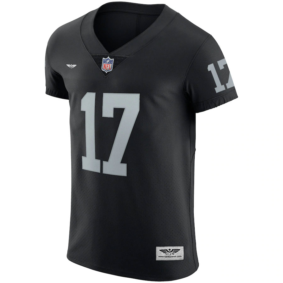 Davante-Adams-Las-Vegas-Raiders-CJP-Apparel-Vapor-Elite-Jersey---Black.Furent-Viwe