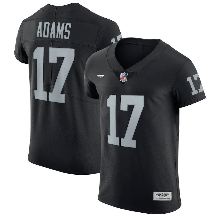 Davante-Adams-Las-Vegas-Raiders-CJP-Apparel-Vapor-Elite-Jersey---Black