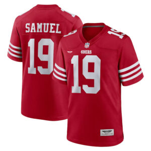 Deebo Samuel San Francisco 49ers CJP Apparel Player Game Jersey - Scarlet