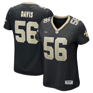 Demario Davis New Orleans Saints CJP Apparel Women's Game Jersey - Black