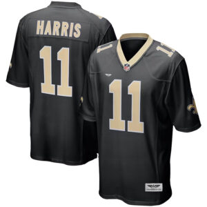 Deonte Harris New Orleans Saints CJP Apparel Game Player Jersey - Black