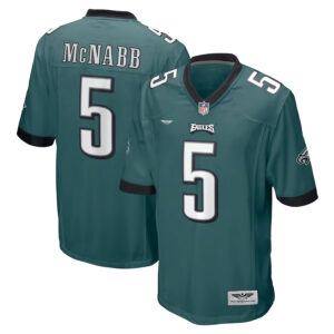 Donovan McNabb Philadelphia Eagles CJP Apparel Retired Player Jersey - Midnight Green