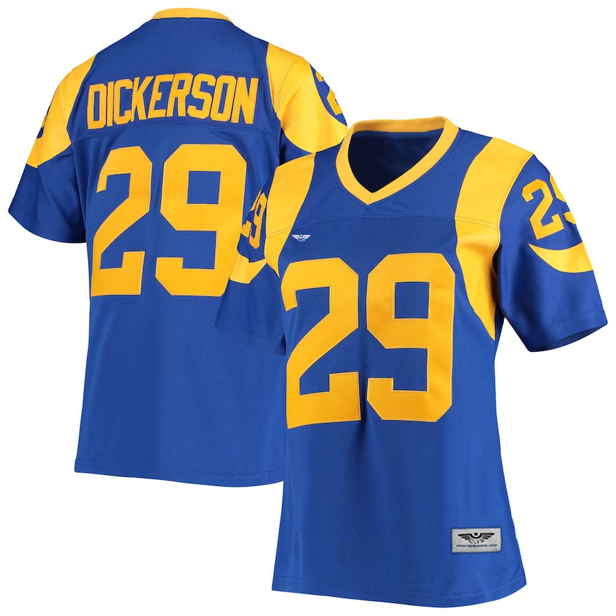 Eric-Dickerson-Los-Angeles-Rams-Mitchell-&-Ness-Women's-Legacy-New-Team-Jersey---Royal