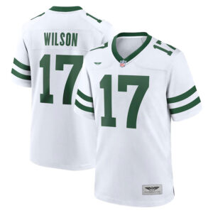 Garrett Wilson New York Jets  CJP Apparel  Legacy Player Game Jersey - White