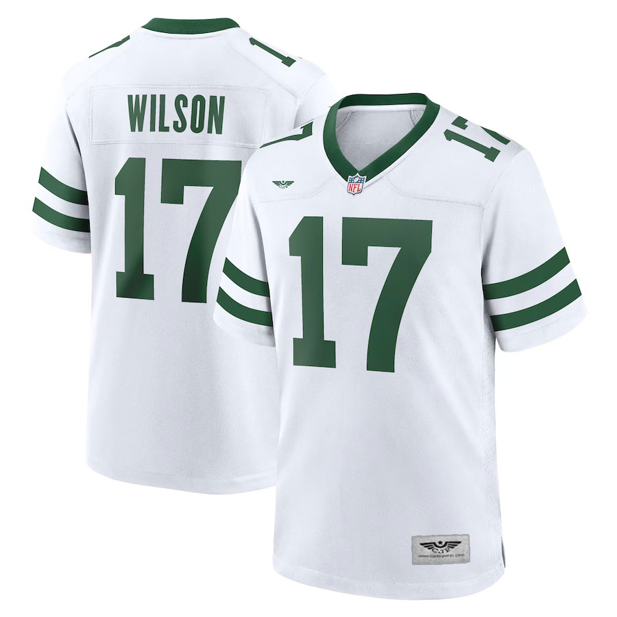 Garrett-Wilson-New-York-Jets-CJP-Apparel-Legacy-Player-Game-Jersey---White