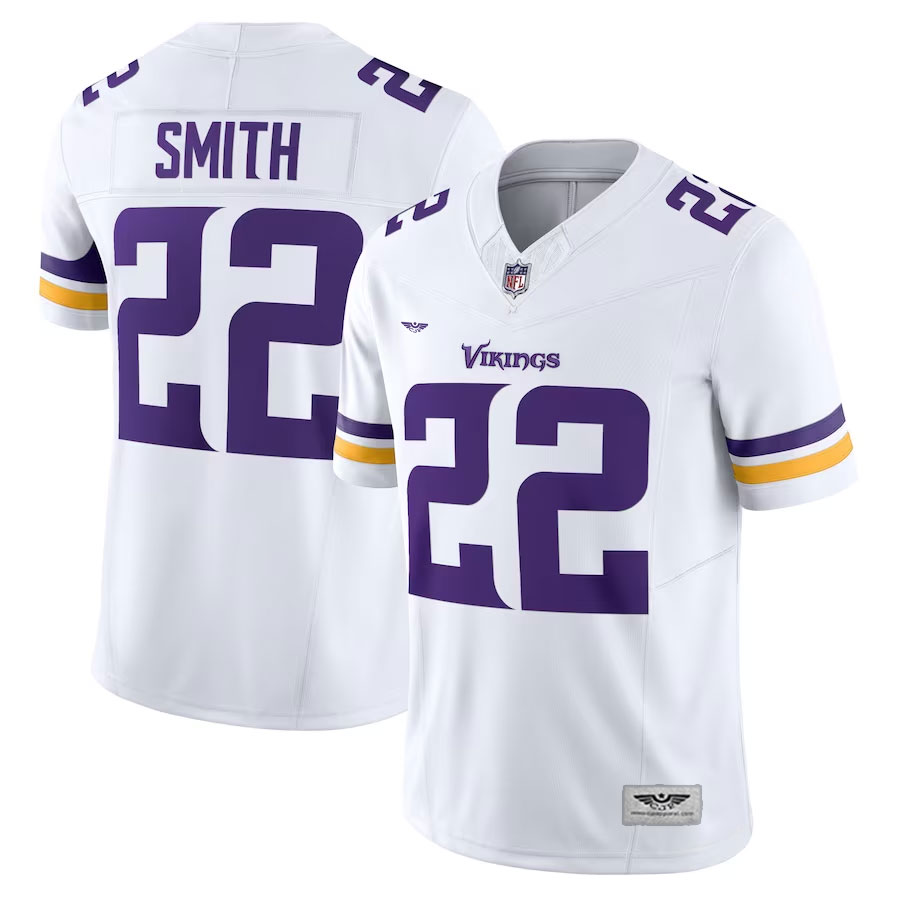 Harrison-Smith-Minnesota-Vikings-CJP-Apparel-Vapor-F.U.S.E.-Limited-Jersey---White