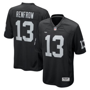 Hunter Renfrow Las Vegas Raiders CJP Apparel Player Jersey - Black