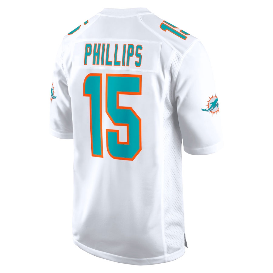 Jaelan-Phillips-Miami-Dolphins-CJP-Apparel-Game-Jersey---White.Back-Viwe