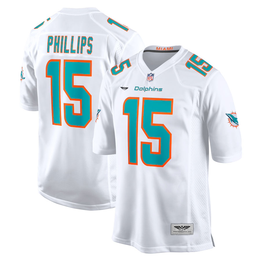 Jaelan-Phillips-Miami-Dolphins-CJP-Apparel-Game-Jersey---White