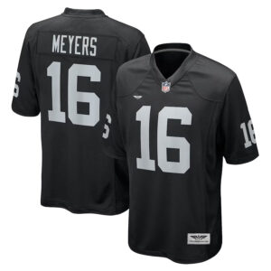 Jakobi Meyers Las Vegas Raiders CJP Apparel Game Player Jersey - Black