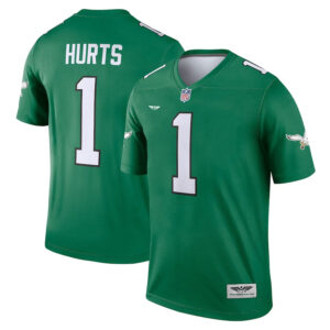 Jalen Hurts Philadelphia Eagles CJP Apparel Alternate Legend Player Jersey - Kelly Green