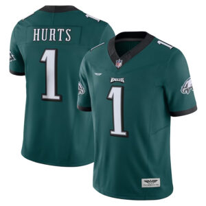 Jalen Hurts Philadelphia Eagles CJP Apparel Vapor F.U.S.E. Limited Jersey - Green