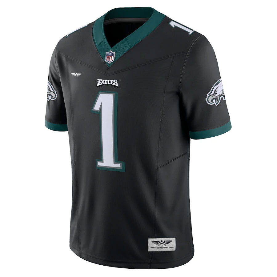 Jalen-Hurts-Philadelphia-Eagles-CJP-Apparel-Vapor-F.U.S.E.Furent-Viwe