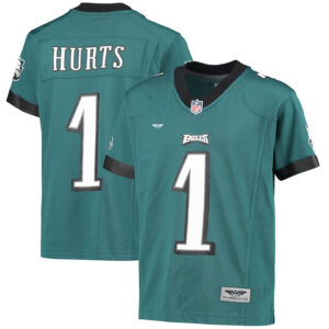 Jalen Hurts Philadelphia Eagles CJP Apparel Game Jersey - Green