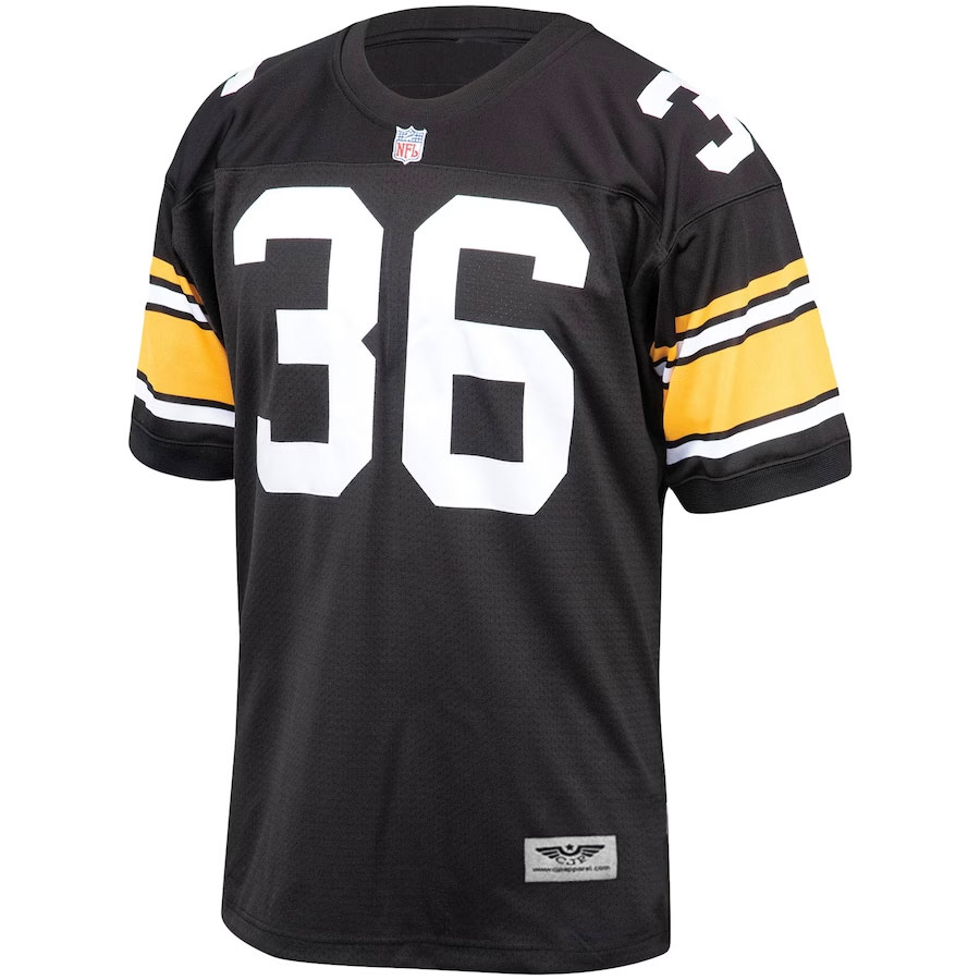 Jerome-Bettis-Pittsburgh-Steelers-Mitchell-&-Ness-2004-Pro-Throwback-Retired-Player-Jersey---Black.Furent-Viwe