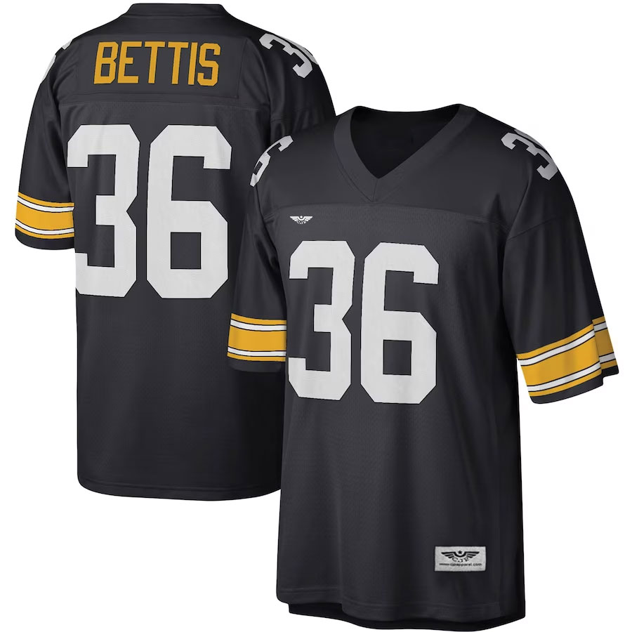 Jerome-Bettis-Pittsburgh-Steelers-Mitchell-&-Ness-Legacy-New-Jersey---Black