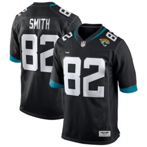 Jimmy Smith Jacksonville Jaguars CJP Apparel Game Retired Player Jersey - Black